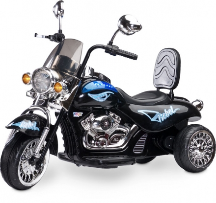 Детский электромотоцикл Caretero Rebel Black